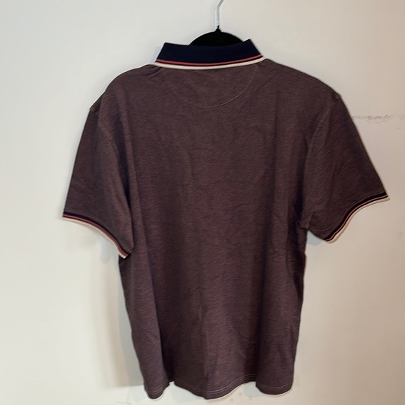 NWT-Classic Brown Polo Shirt with Embroidered Detail - Picture 7 of 10